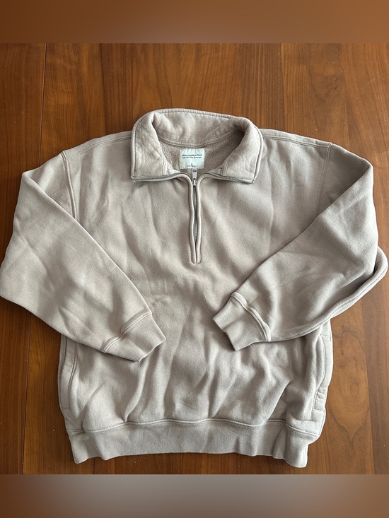 Abercrombie & Fitch Tops - abercrombie fitch quarter zip sweatshirt